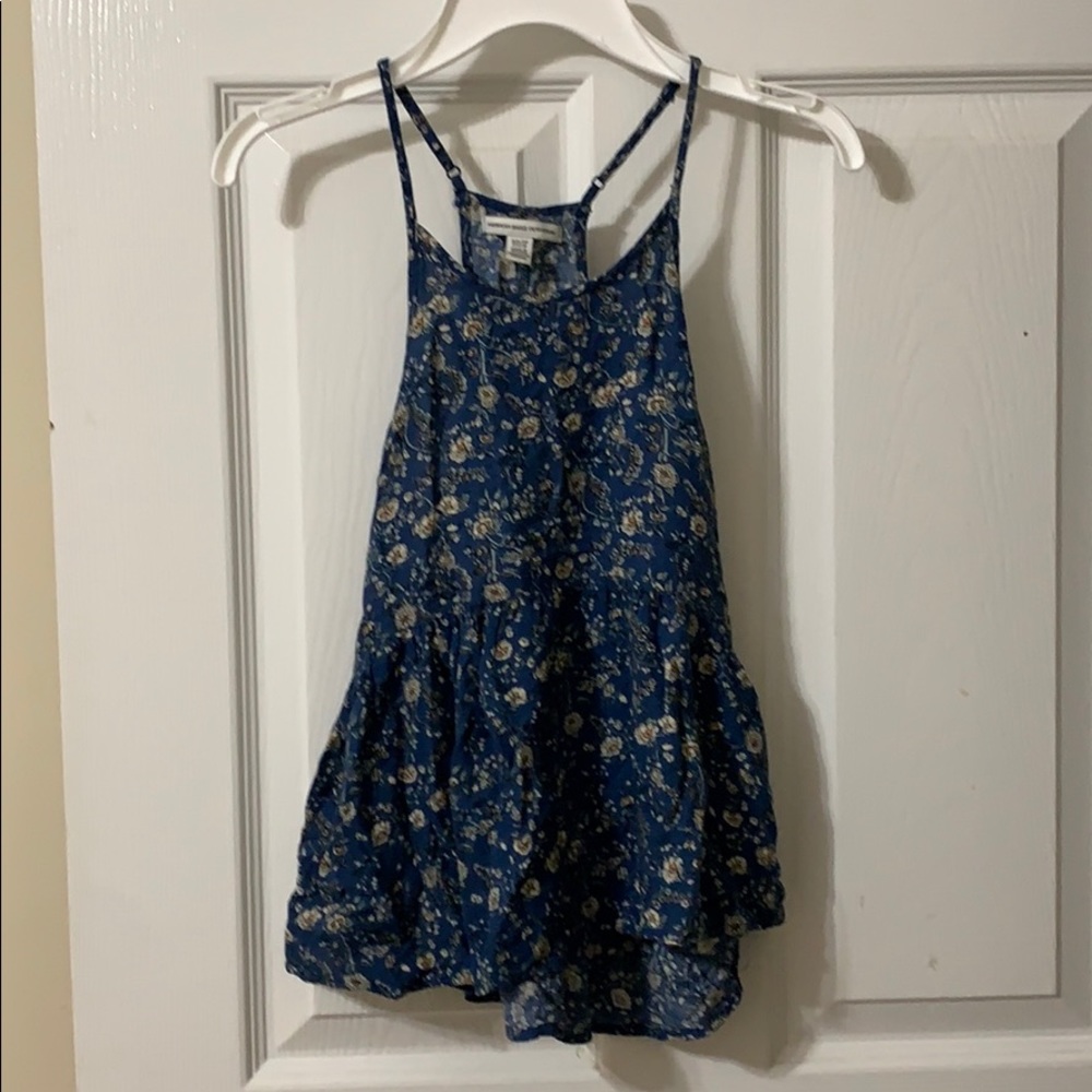 AE peplum floral tank